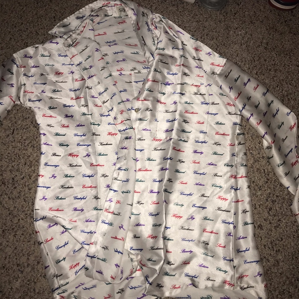 Silk PJ Shirt